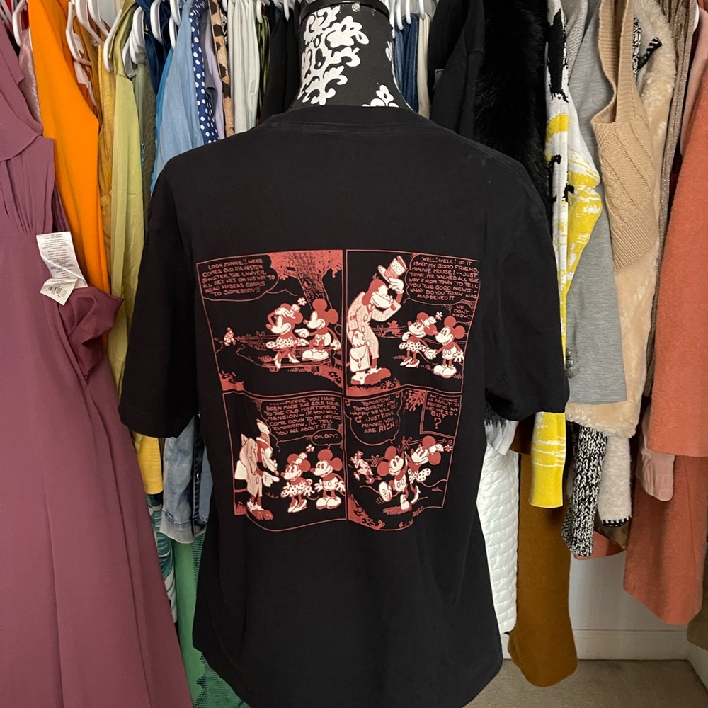 Disney Black Short Sleeve Tee